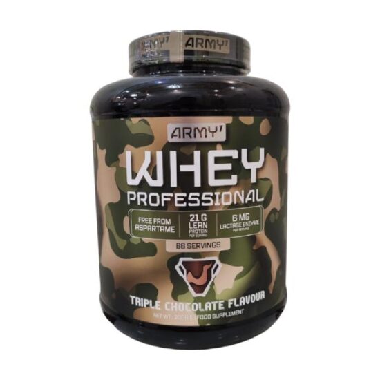Army1 WHEY PROFESSIONAL Protein 2kg – MuscleCare